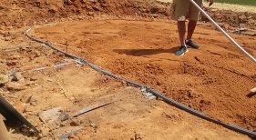 Above Ground Pool Build Process